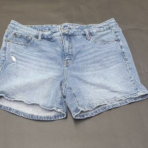 Torrid Perfect Short Light Blue Denim Shorts Size 14